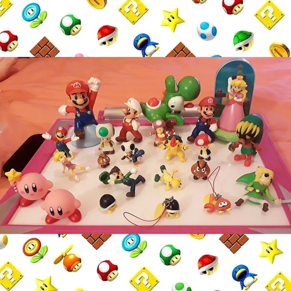 Nintendo Other - Nintendo character figurines etc...